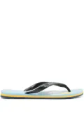 Maison Kitsuné x Havaianas logo-embossed flip flops - Blue