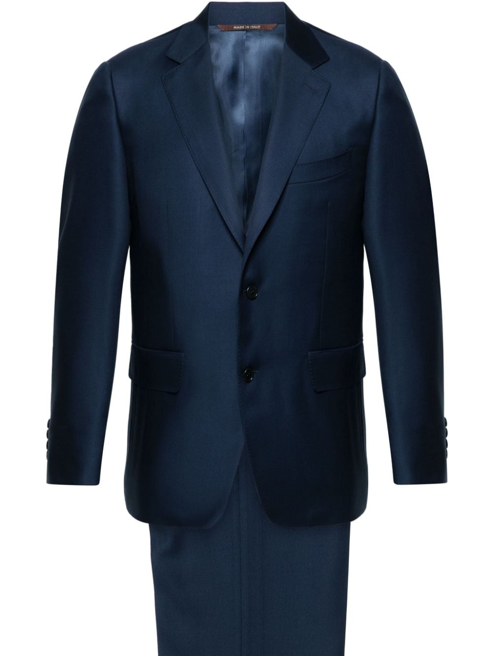 Canali Single-breasted Suit In Blue