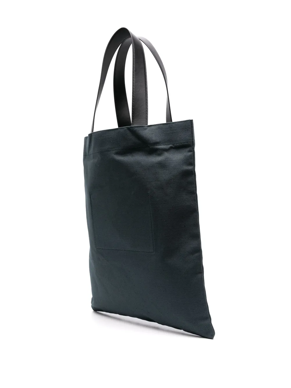 Jil Sander Shopper met logoprint Groen