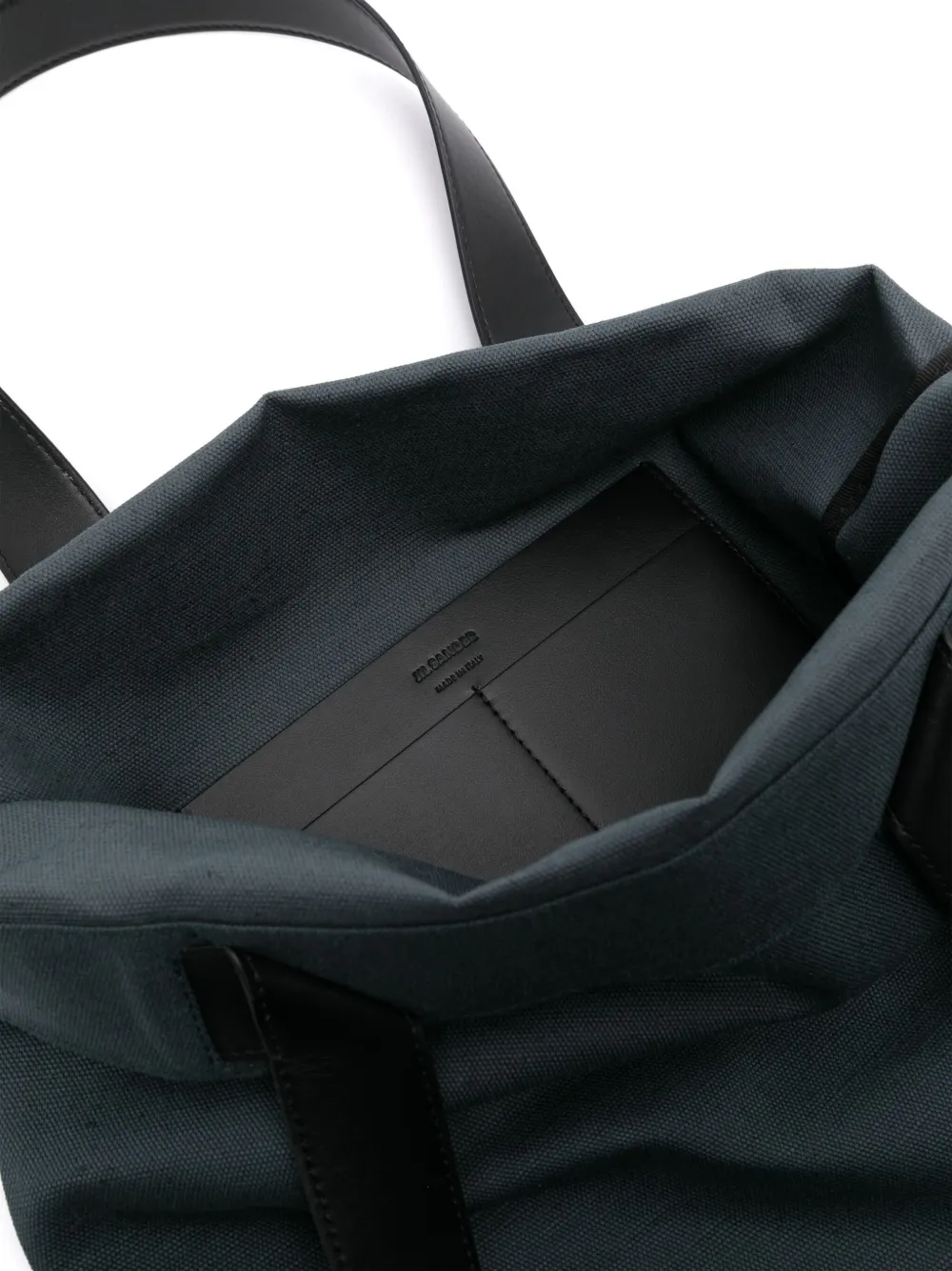 Jil Sander Shopper met logoprint Groen