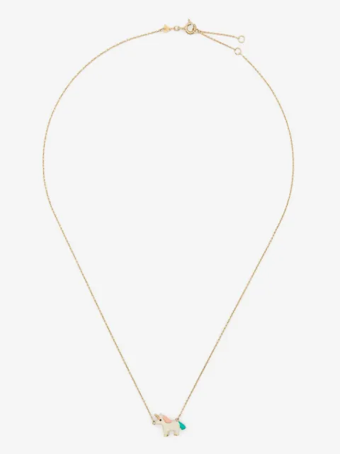 Aliita collar Unicornio en oro amarillo de 9kt