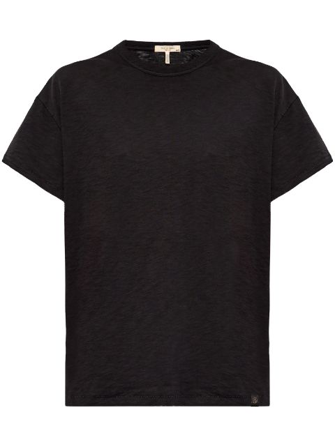 rag & bone Mini Slub T-shirt med rund hals