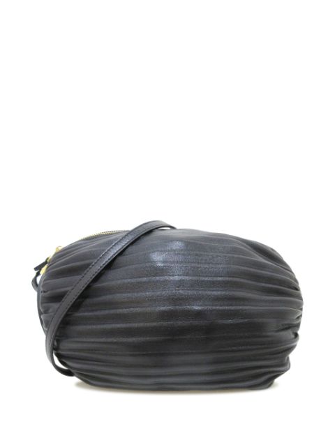 Loewe 21th Century Pleated Nappa Bracelet Pouch handbag Women