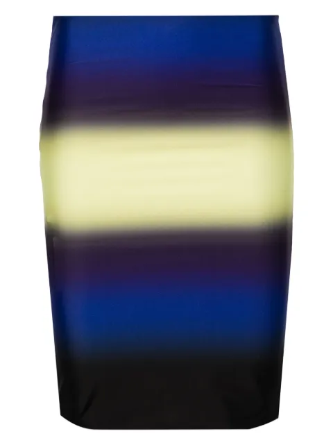 The Attico gradient-effect swim skirt