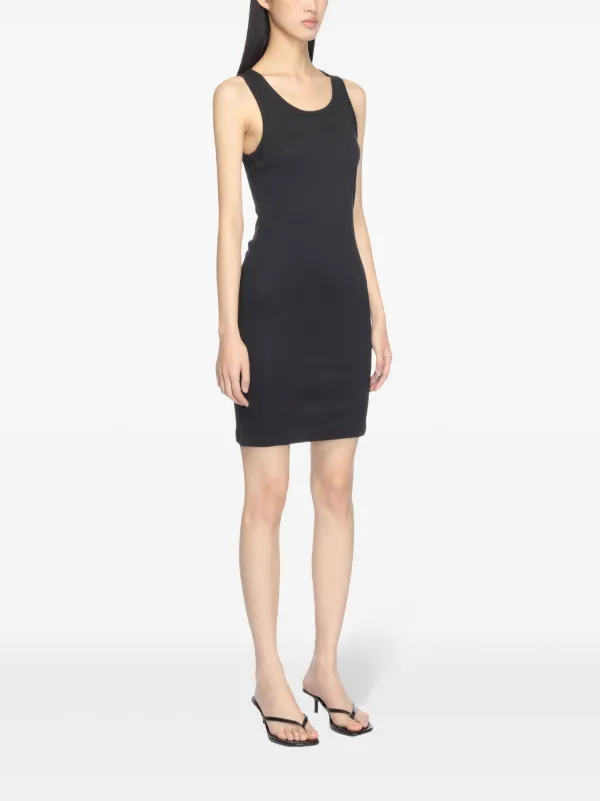 【関税込み】Helmut Lang ブラック タンク ミニワンピース Helmut Lang Mini Tank Dress | Black | FARFETCH NZ