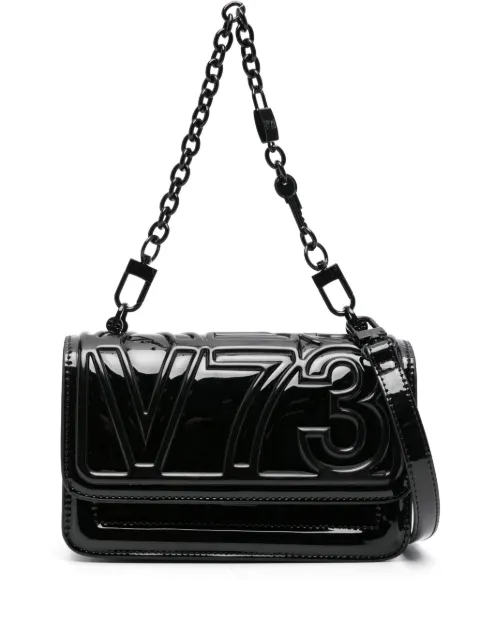 V°73 Fox high-shine cross body bag