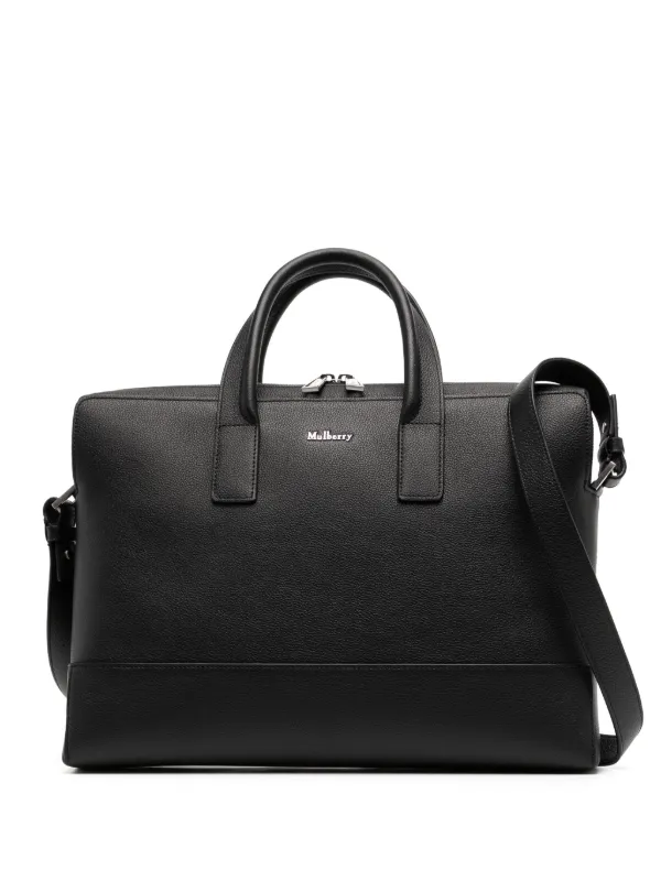 Mulberry Farringdon Briefcase Black FARFETCH AO