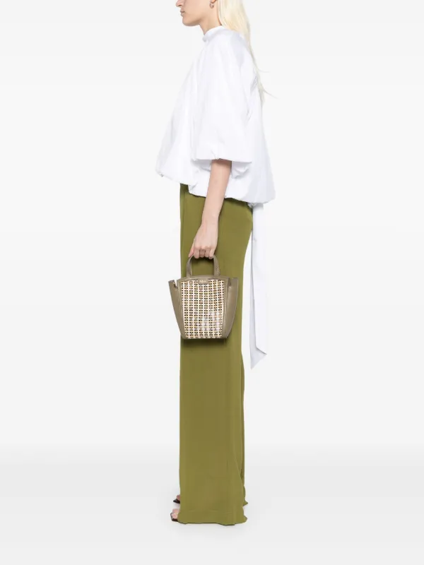 Mulberry Mini Clovelly Tote Bag | Green | FARFETCH CA