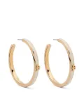 Tory Burch Kira hoop earrings - Gold