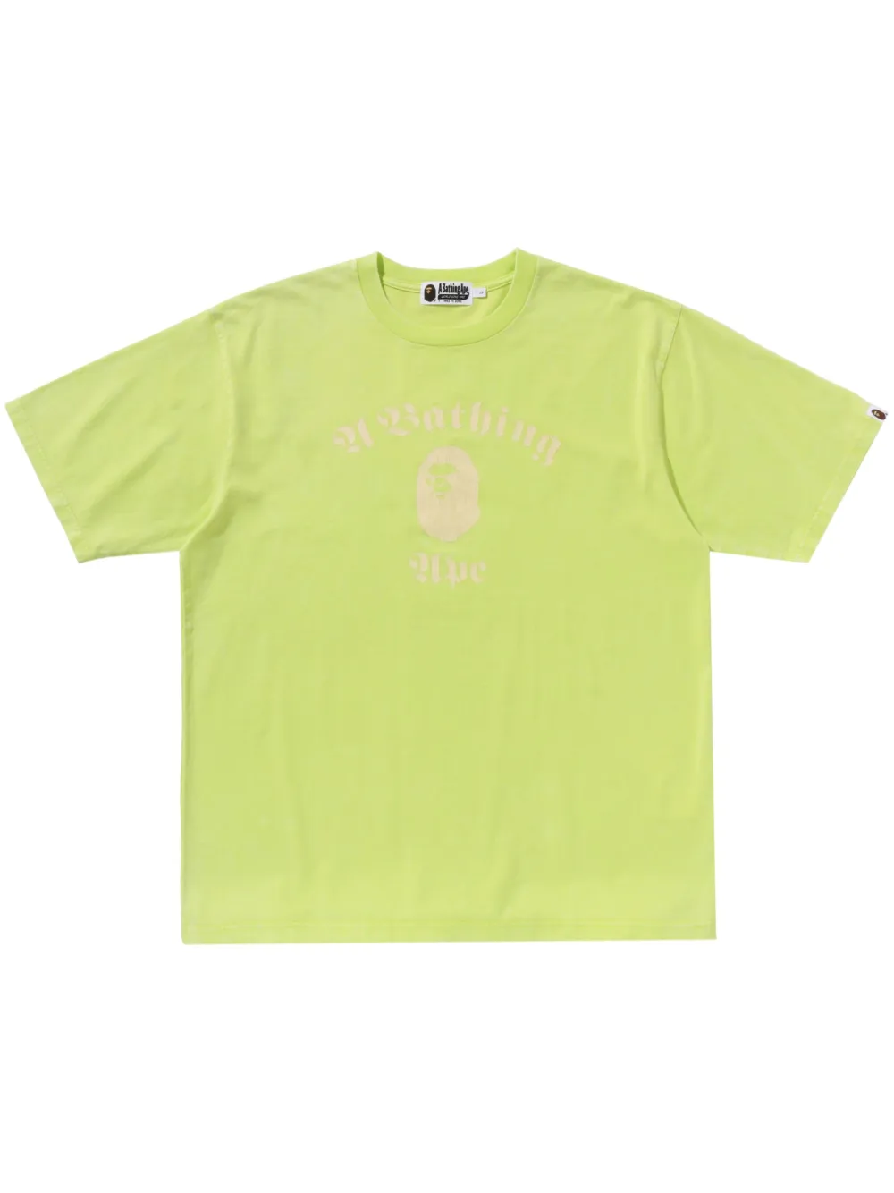 A BATHING APE® T-shirt con stampa - Giallo