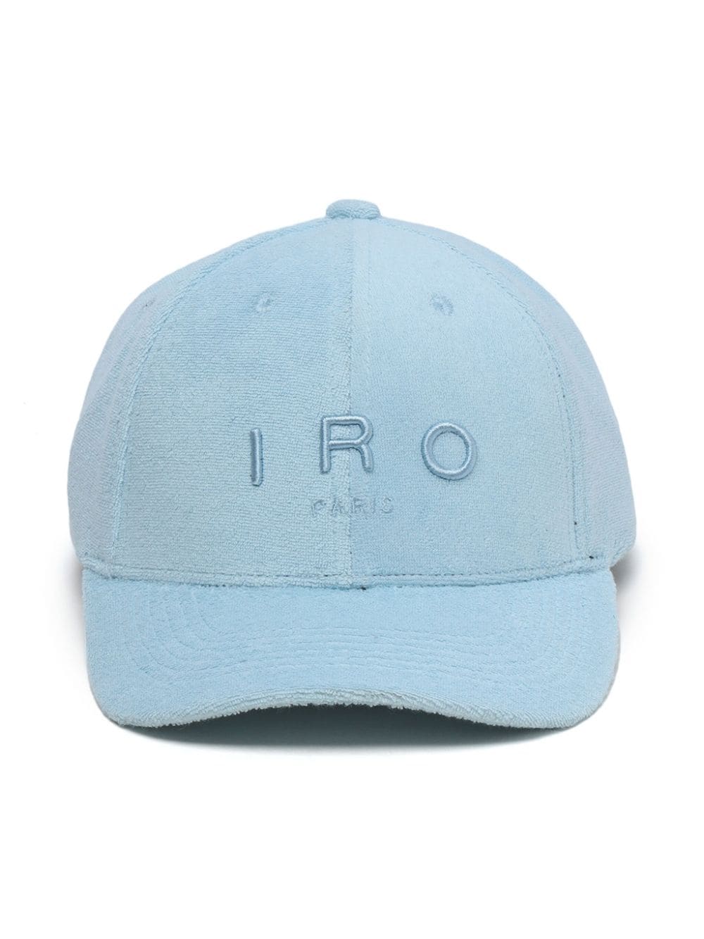 Shop Iro Logo-embroidered Baseball Cap In Blue