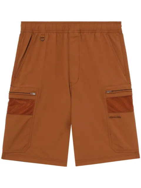 CHOCOOLATE logo-embroidered track shorts
