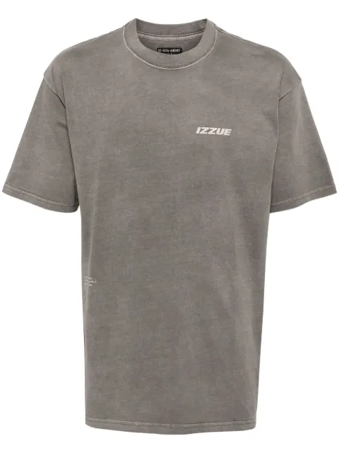 izzue logo-print cotton T-shirt