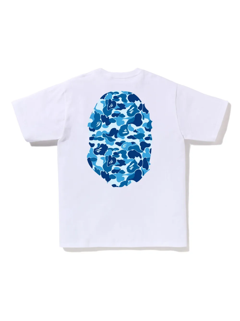 A BATHING APE T-shirt met logoprint Wit