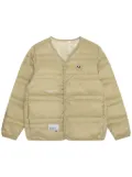 AAPE BY *A BATHING APE® reversible camouflage-pattern down jacket - Neutrals