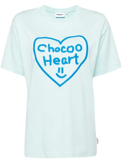CHOCOOLATE playera con estampado gráfico