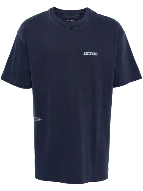 izzue logo lettering t-shirt 