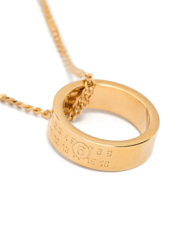MM6 Maison Margiela Numeric Minimal Signature Necklace