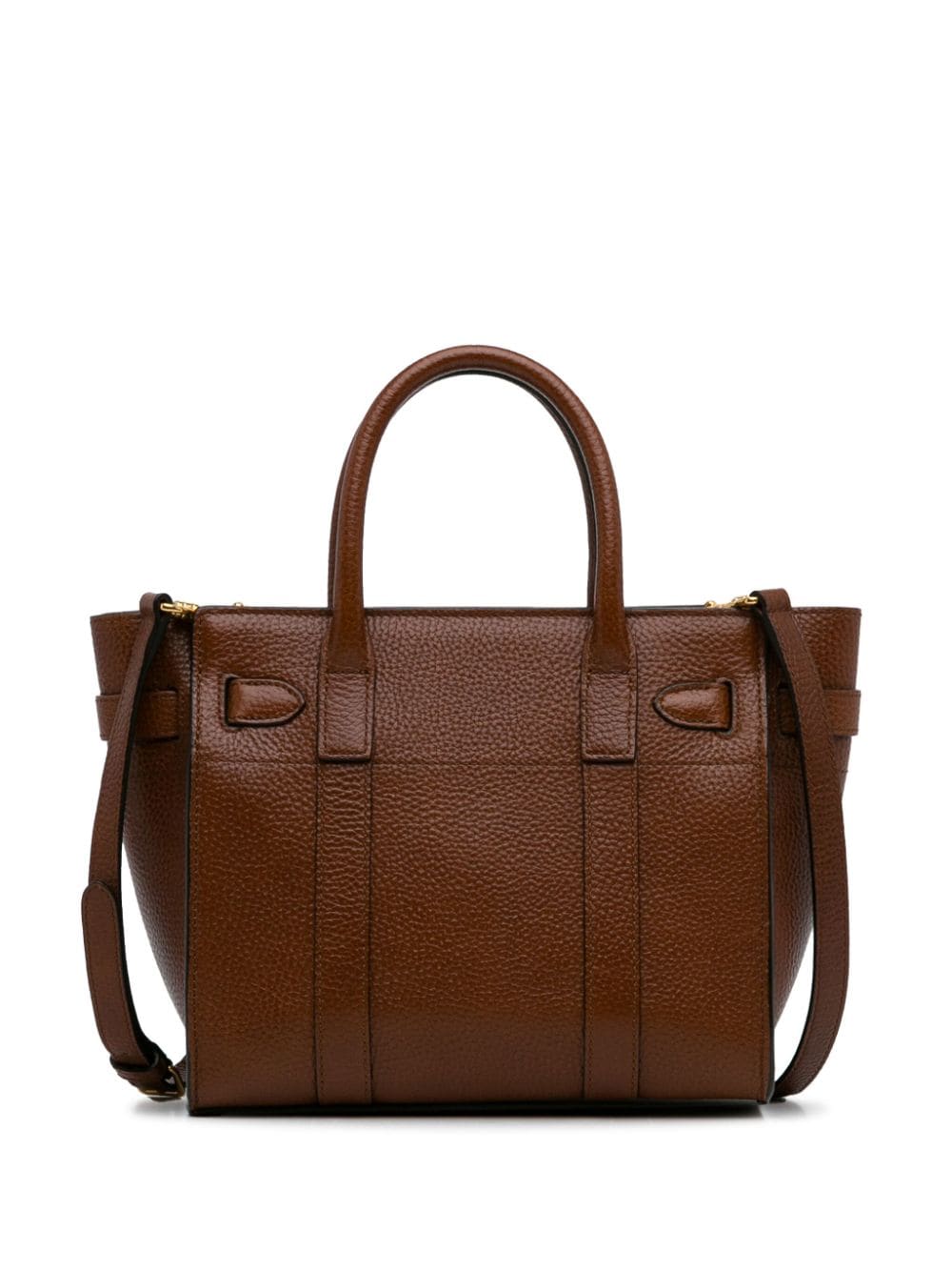 Pre-owned Mulberry Bayswater 迷你两用手提包（2015-2023年典藏款） In Brown