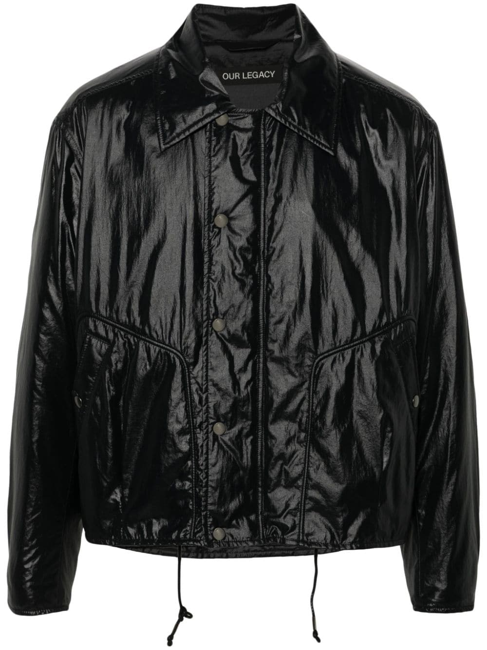Our Legacy Cub Padded Jacket In Black