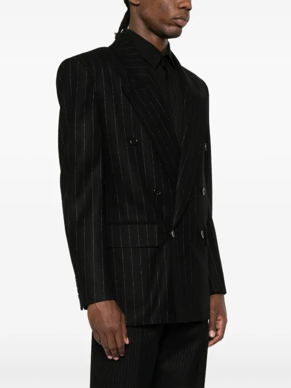 Saint Laurent ダブルジャケット | ブラック | FARFETCH JP