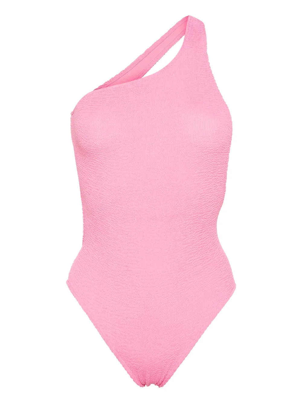 halterneck crinkled swimsuit