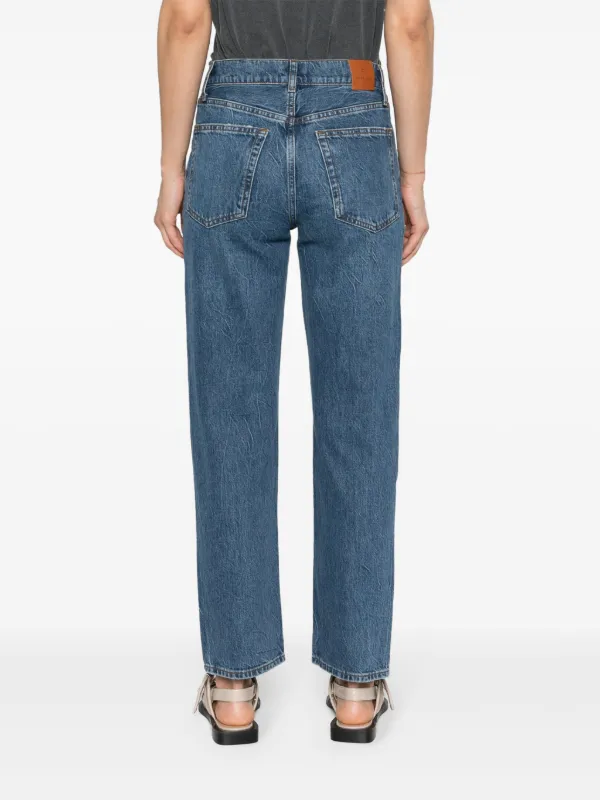 デニム・ジーパン ANINE BING Women Denims A 06 10892 WHD30 BLUE ANINE BING Women's Gavin Jeans, Washed Blue, 23 at Amazon