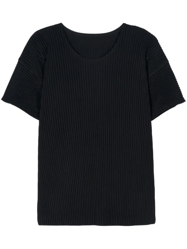 HOMME PLISSE ISSEY MIYAKE｜SHORT-SLEEVED ROUND NECK T-SH 20921256_51505530_600.jpg