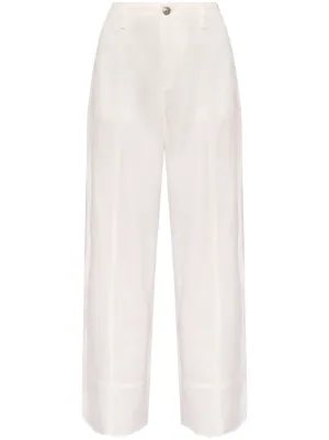 Jacquemus Le De-Nîmes Curzio Trousers | White | FARFETCH