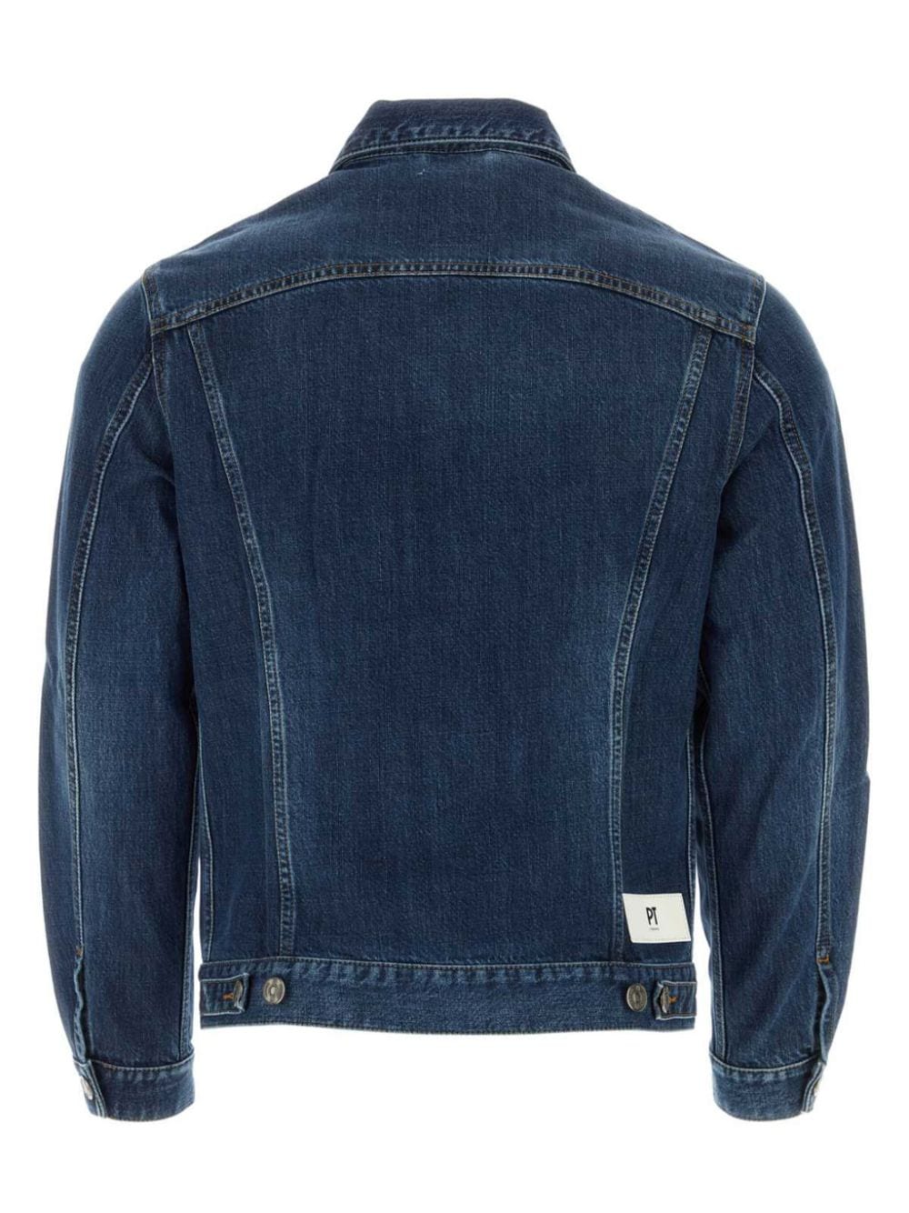 PT Torino buttoned denim jacket - Blauw