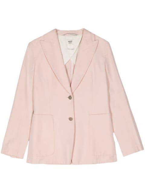 Hermès Pre-Owned notch lapels buttoned blazer