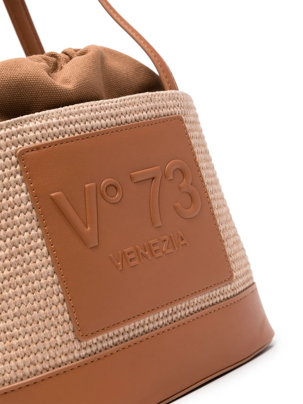 Shop V73 Beatrix Bucket Bag In Brown