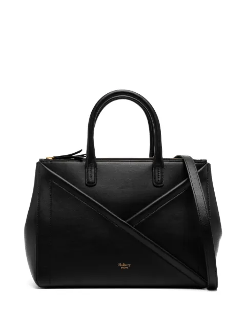 Mulberry M zipped top handle bag