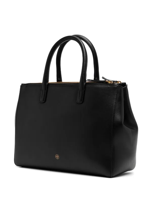 Mulberry M Zipped Top Handle Bag | Black | FARFETCH
