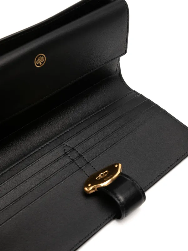 Mulberry Lana 二つ折り長財布 | ブラック | FARFETCH JP 