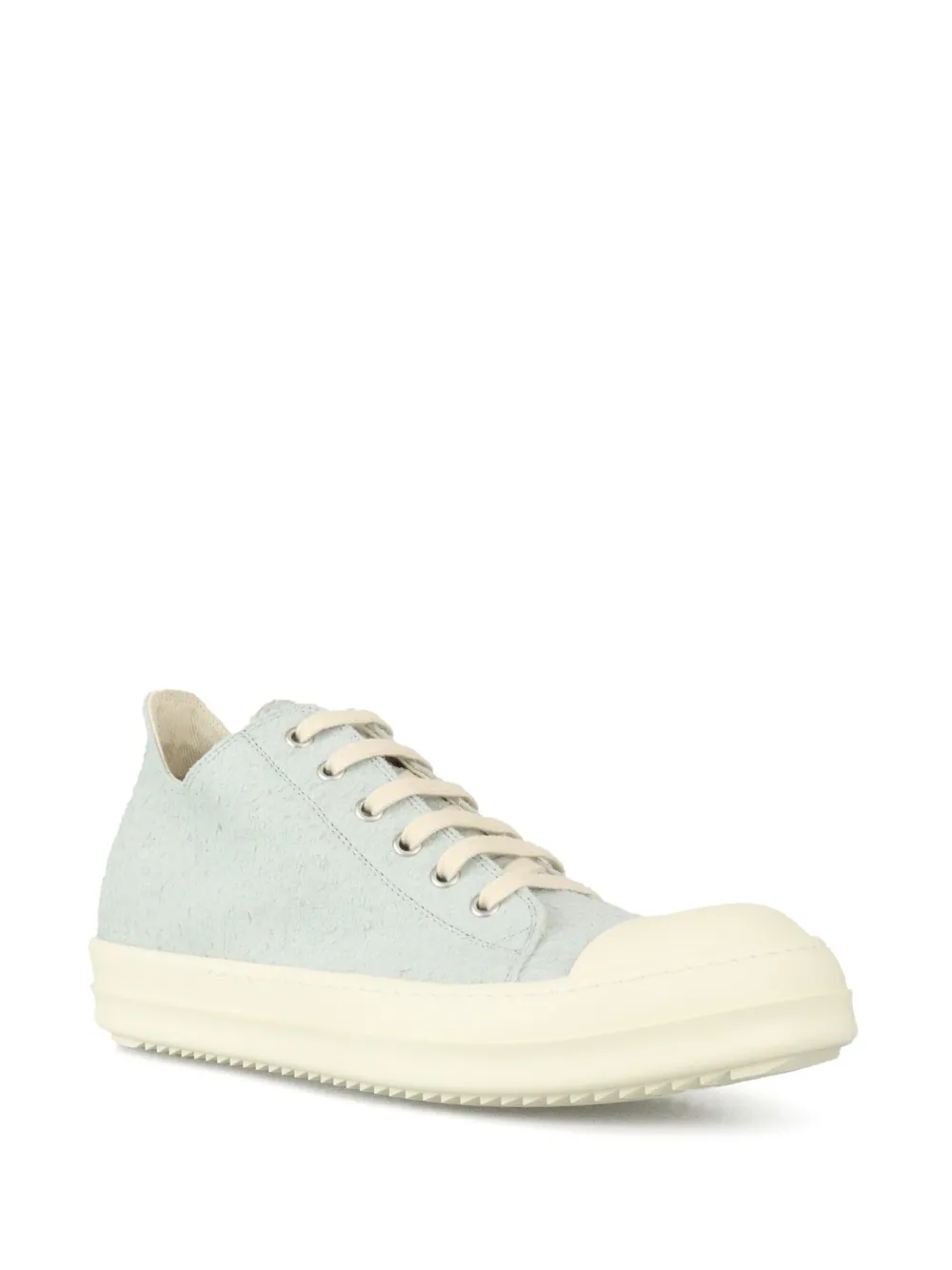 Rick Owens DRKSHDW lace-up canvas sneakers - Blauw