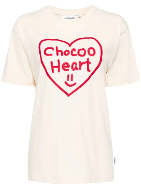 CHOCOOLATE playera con estampado gráfico