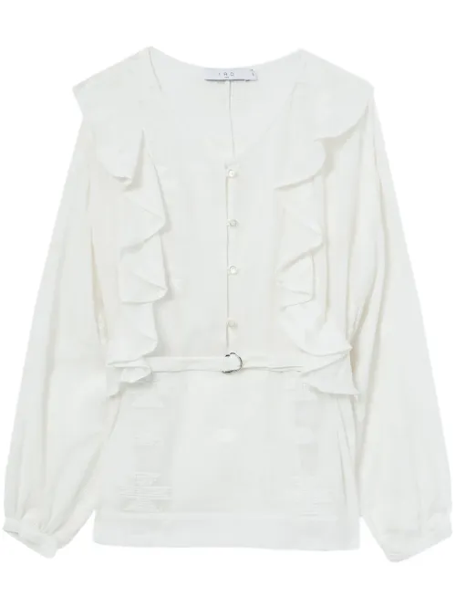 IRO blouse à volants - Blanc - IRO - Modalova