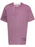 izzue graphic print t-shirt - Purple