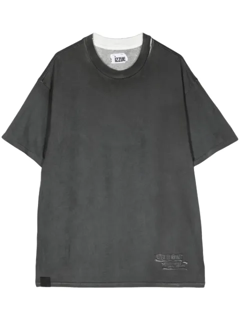 izzue graphic print t-shirt 