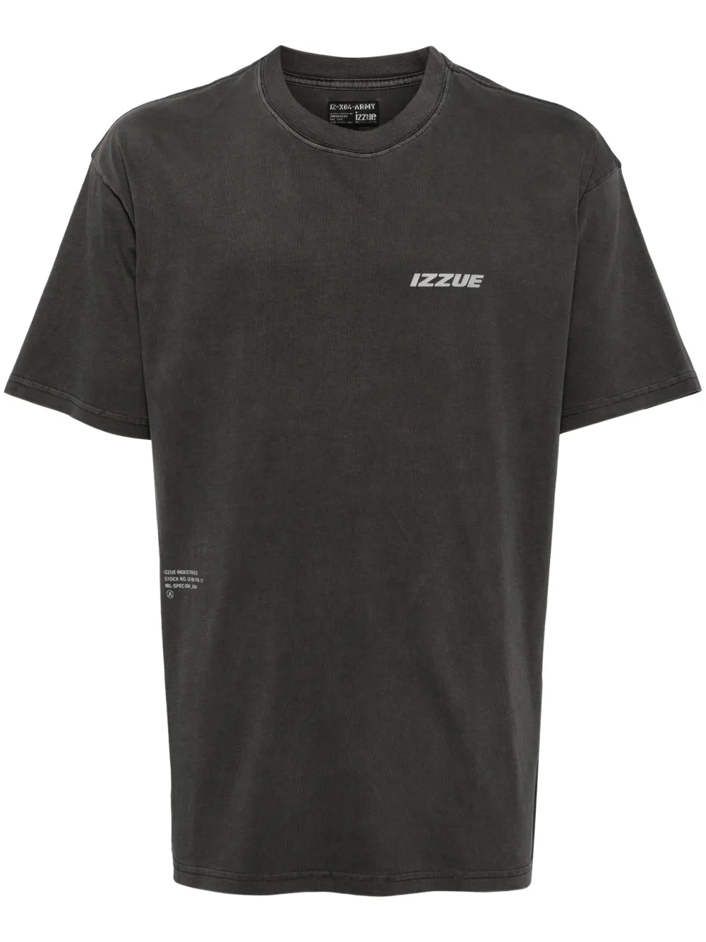 izzue playera con logo estampado | gris | Image 1