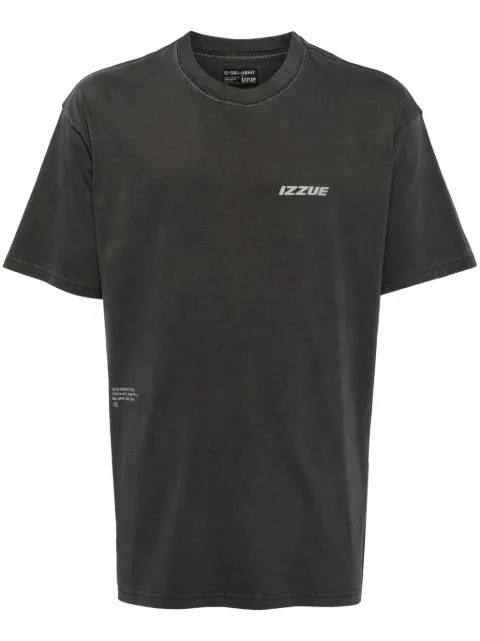 izzue logo-print cotton T-shirt