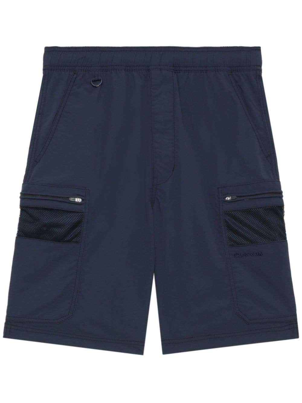 Chocoolate Logo-embroidered Track Shorts In Blue