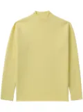 Jil Sander mock-neck wool jumper - Yellow