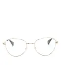 Cartier Eyewear cat-eye frame glasses - Gold
