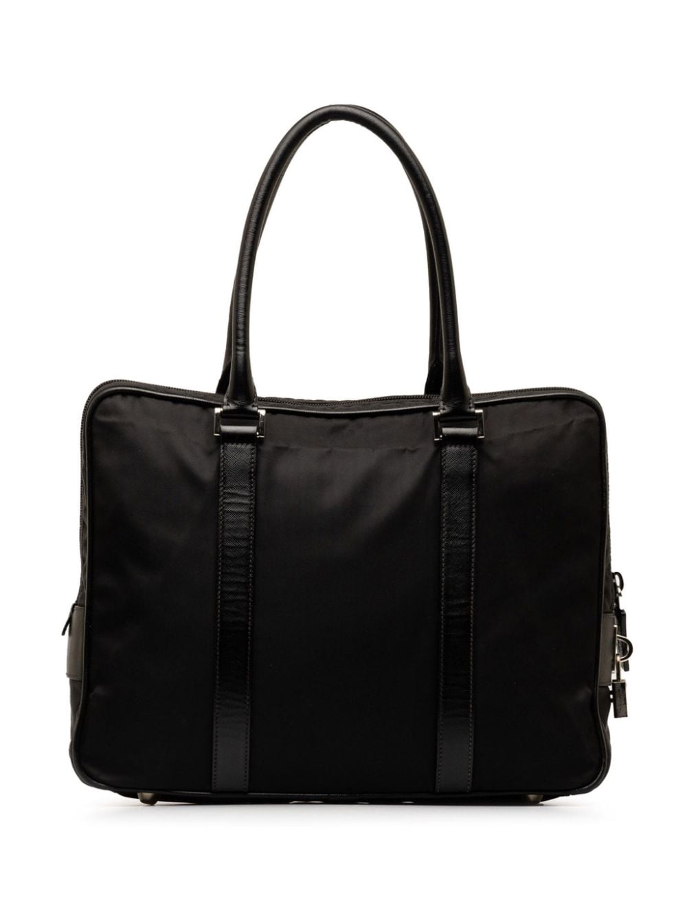 Pre-owned Prada 2013-2023 Tessuto Hand Tote Bag In 黑色