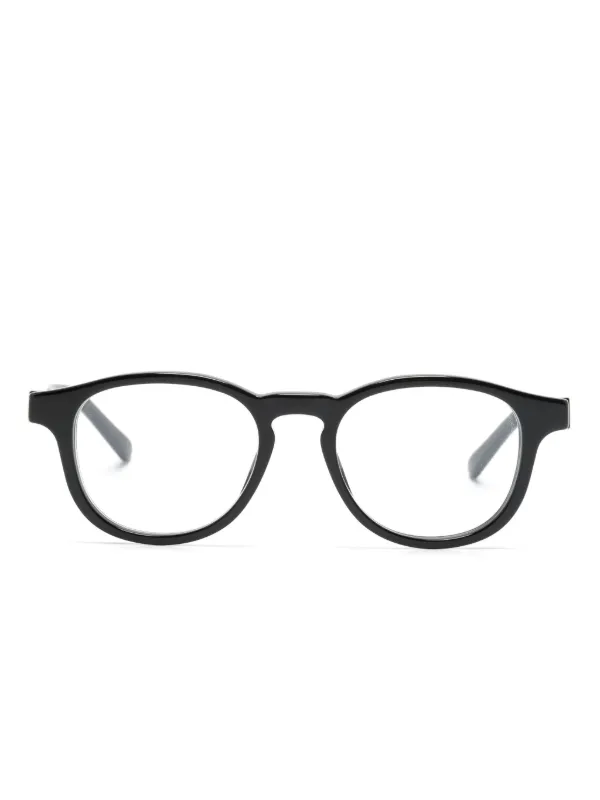 GUCCI ラウンドフレームメガネ ブラック Gucci Eyewear ラウンド眼鏡フレーム | ブラック | FARFETCH JP