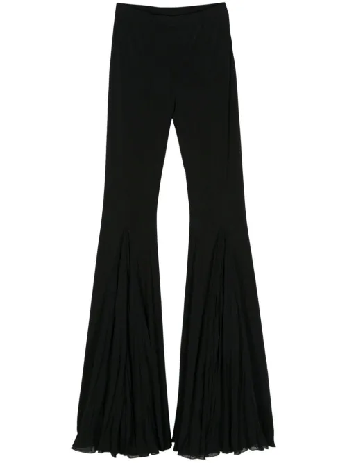 Pantalon en jersey à coupe évasée - Nensi Dojaka - Modalova