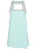 Amen bead-embellished dress - Blue