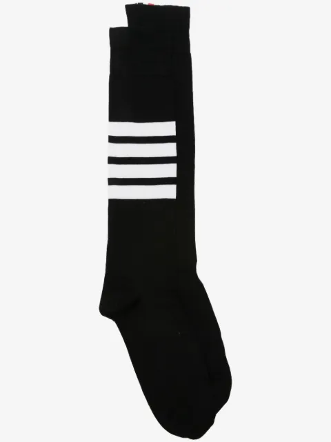 Thom Browne calcetines de algodón con motivo 4-Bar